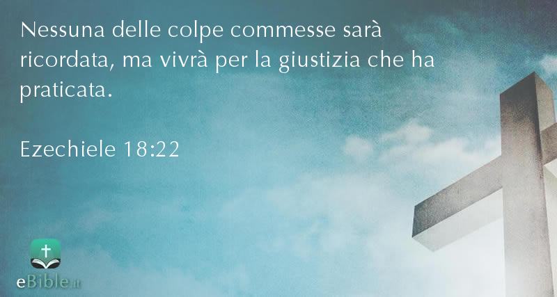 Bibbia Ezechiele capitolo 18 versetto 22