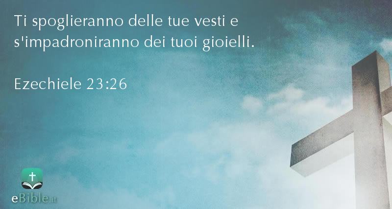 Bibbia Ezechiele capitolo 23 versetto 26
