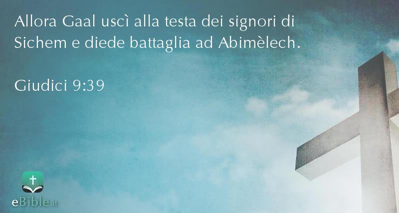 Bibbia Giudici capitolo 9 versetto 39