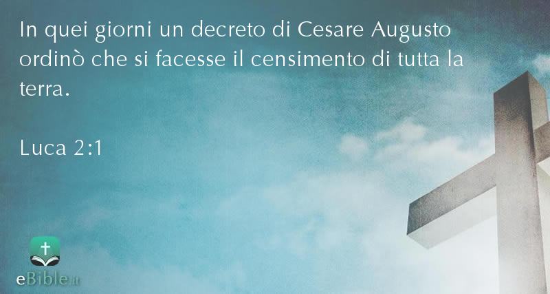 Bibbia Luca capitolo 2 versetto 1