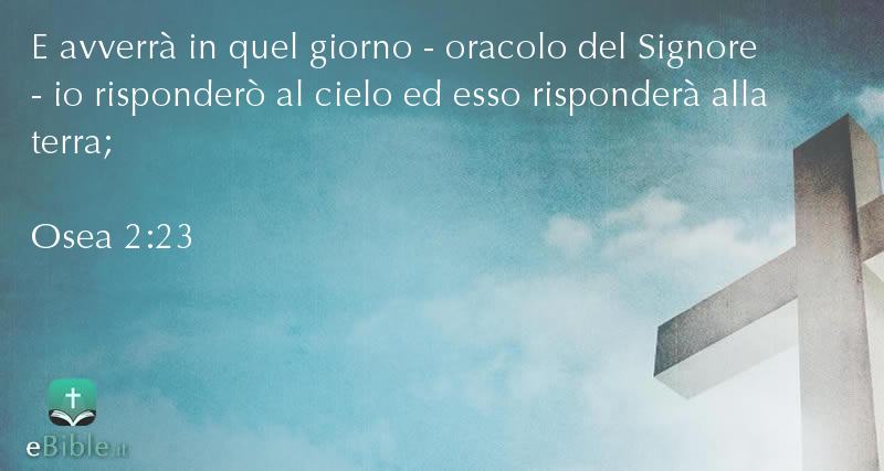 Bibbia Osea capitolo 2 versetto 23