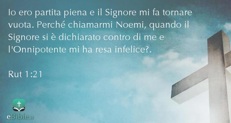 Bibbia Rut capitolo 1 versetto 21