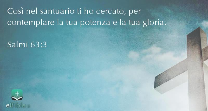 Bibbia Salmi capitolo 63 versetto 3